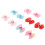 20 pezzi di fiocchetti per cani con perline multicolori e strass 13