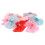 20 pezzi di fiocchetti per cani con perline multicolori e strass 6