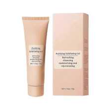 Purifying Exfoliating Gel Blackhead Remover Face And Body Exfoliating Scrub Gel Cleansing Hydrating Facial Exfoliator 50g Body Oil A
