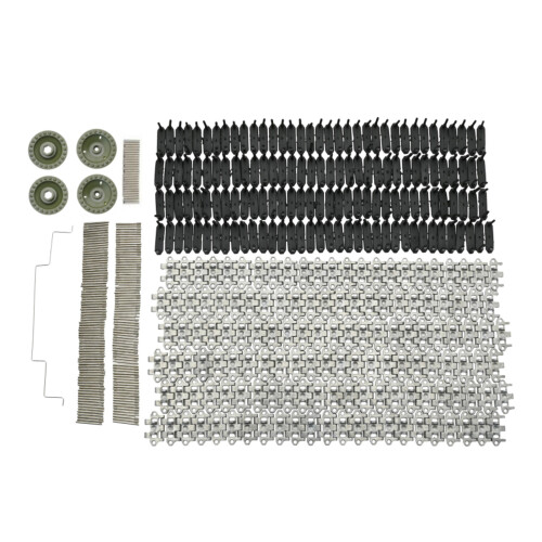 WPL E 1 GAZ71 FullScale Ketten20x12mm Schwarz-Silber 1