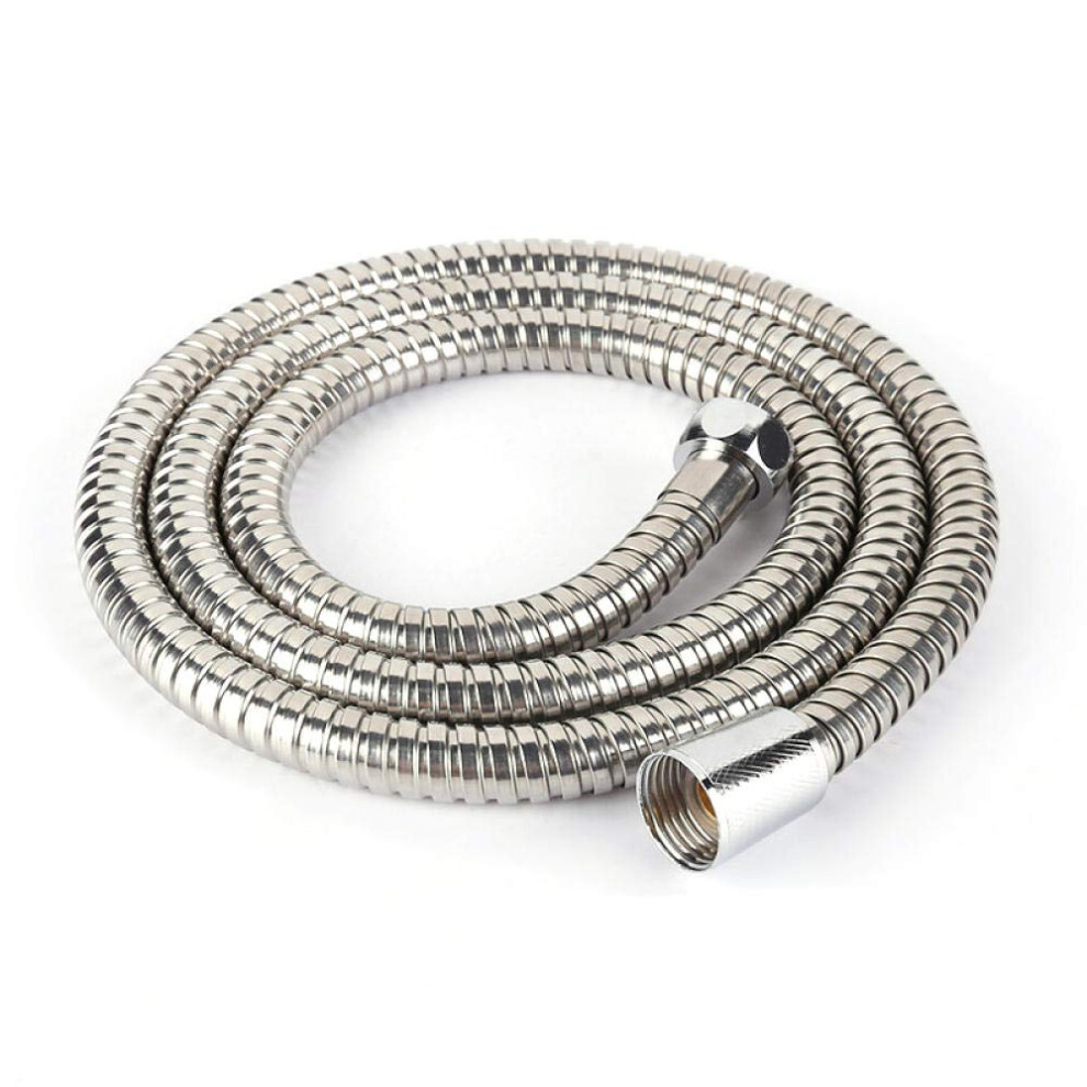 Shower Hose Stainless Steel Flexible 1.5M Bathroom Water Hose Extension Pipe Durable Taps Compatible Spring Tube 6482260581309