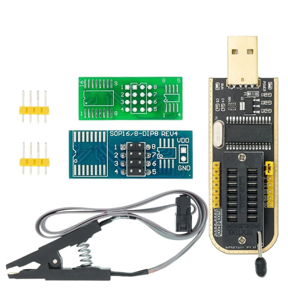 Ch340 Ch340g Ch341 Ch341a Usb Eeprom Flash Bios Programmer With Software And Driver For 24 25 Series 6493810619120