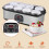 (EU) Adjustable temperature and time probiotic yoghurt maker 3