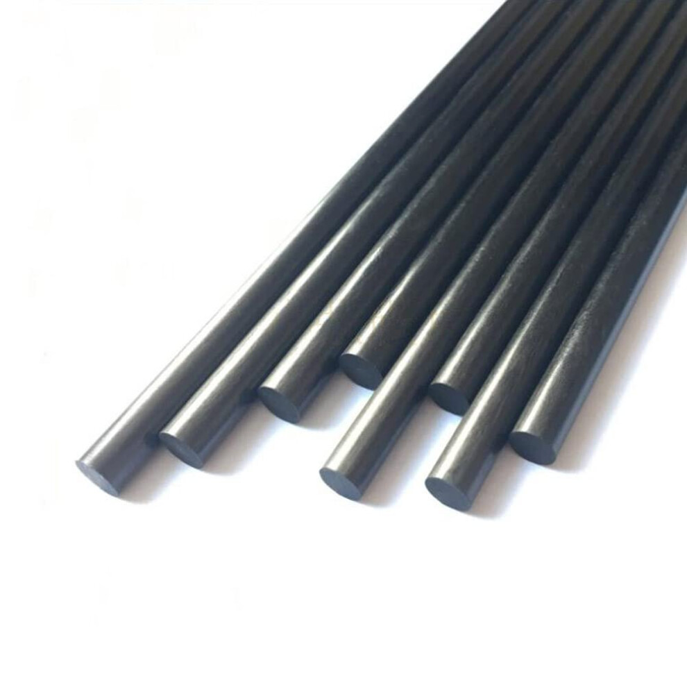 Carbon Fiber Rods For Uav Frame - 4 Pcs, 500Mm Length, 6Mm Diameter, Lightweight And Durable 6276012383217