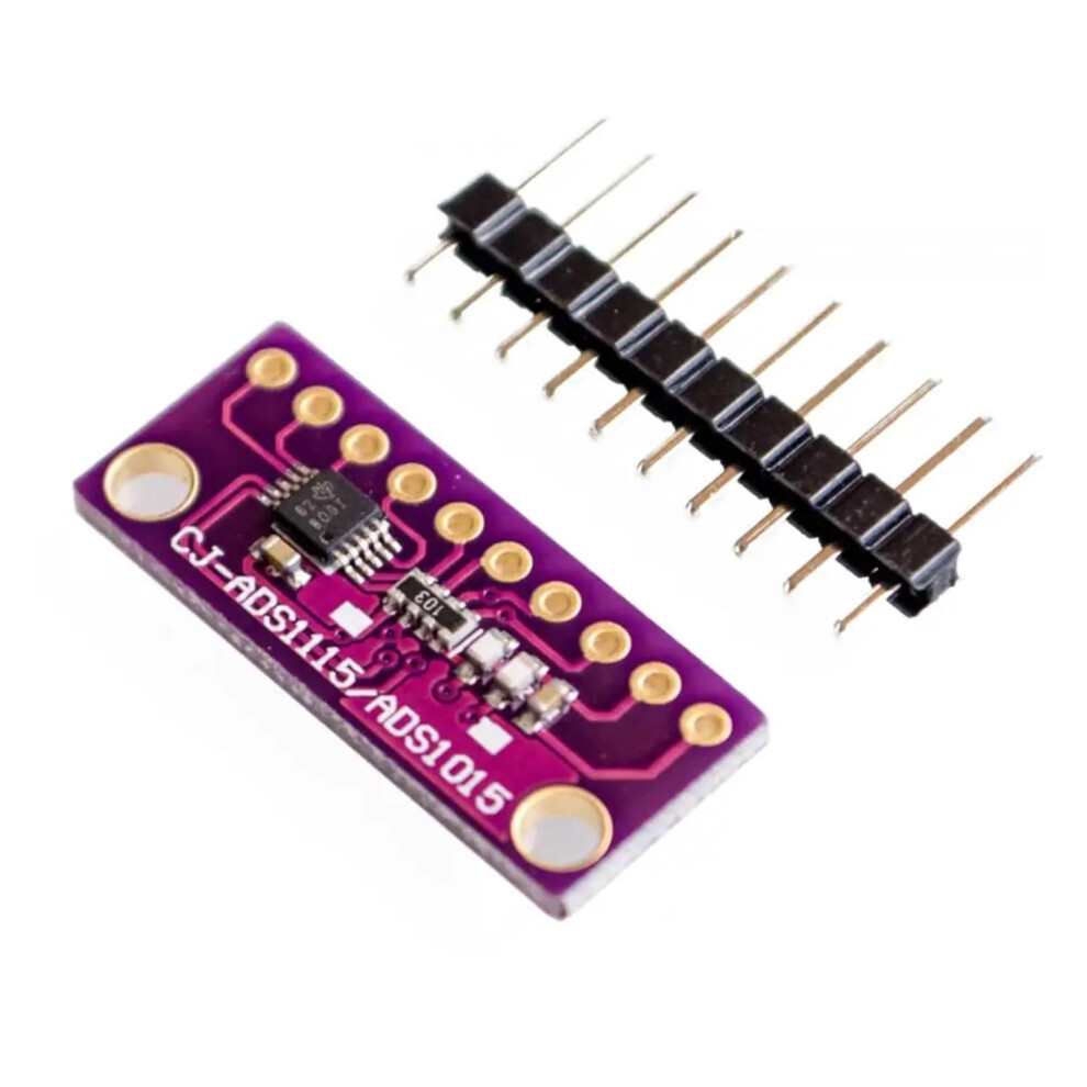 I2c Ads1115 16 Bit Adc 4 Channel Module With Programmable Gain Amplifier 2.0V To 5.5V For Arduino Projects 6482260582481