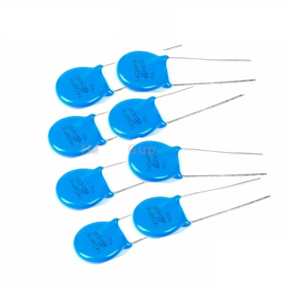 14D431k Varistor 20-100Pcs Dip-2 430V 10% Accuracy 14D-431K Electronic Component Color: 20Pcs 6947110033303