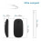 Rechargeable Wireless Bluetooth Mouse Mini Silent Mouse 3