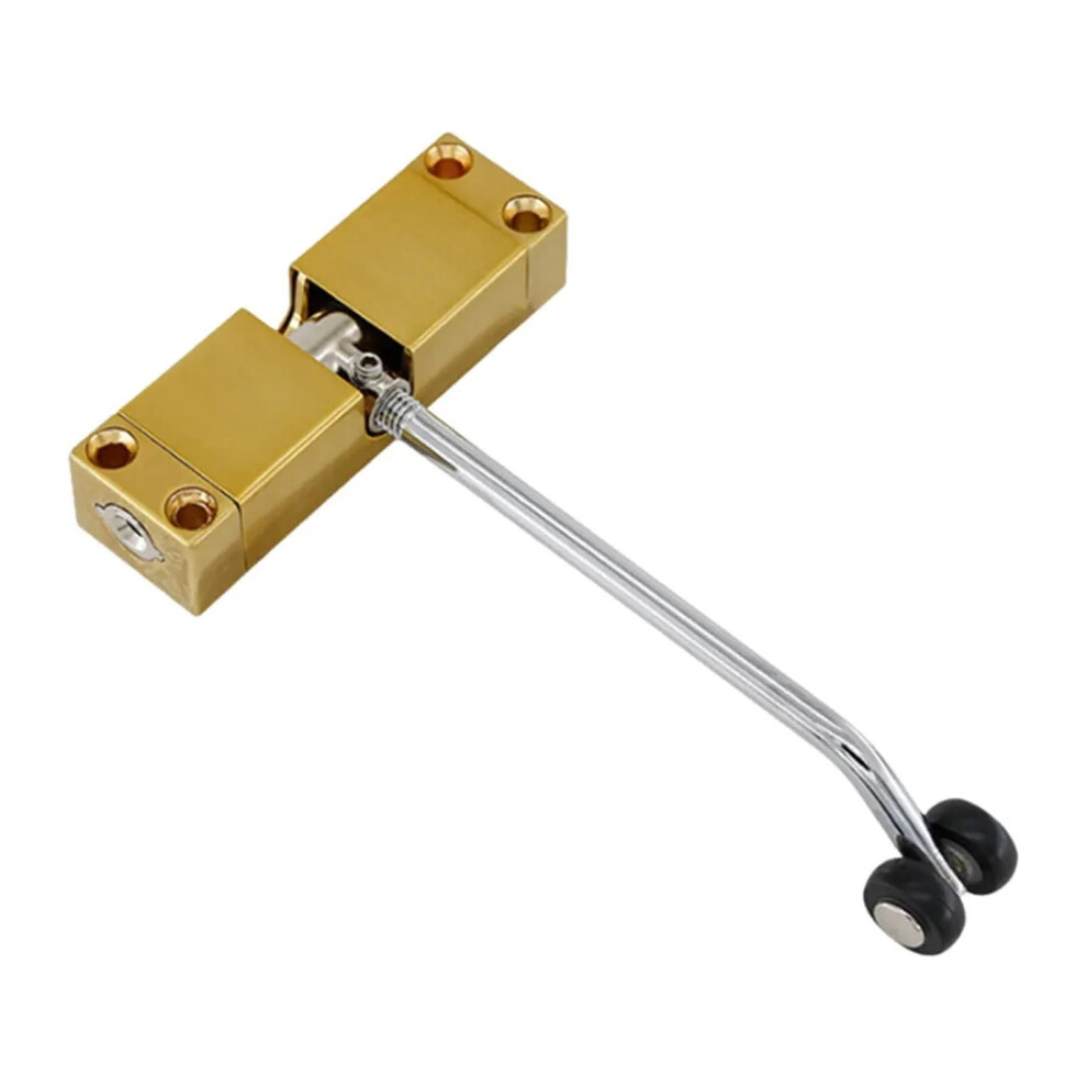 Door Closer Adjustable Automatic Spring Stainless Steel Light Door Closer Punch-Free Door Buffer For Home 6493810619830