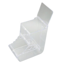 Hamster-Futterspender Automatisch Transparent Mit Großem Fassungsvermögen Acryl Kleine Tiere Futterspender Für Meerschweinchen, Vögel, Kani