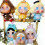 (E) Keychain with Cry Baby plush toy Dorky model 3