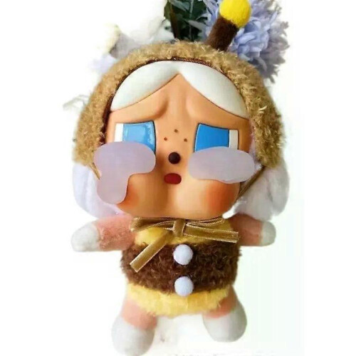 (E) Keychain with Cry Baby plush toy Dorky model