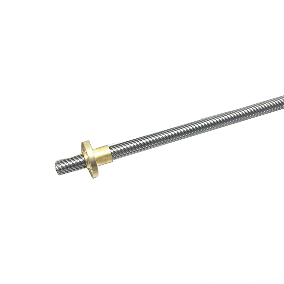 3D Printer Cnc Parts Thsl-400-8D 400Mm T-Type Stepper Motor Trapezoidal Lead Screw 8Mm Thread With T8 Copper Nut 6482260583365