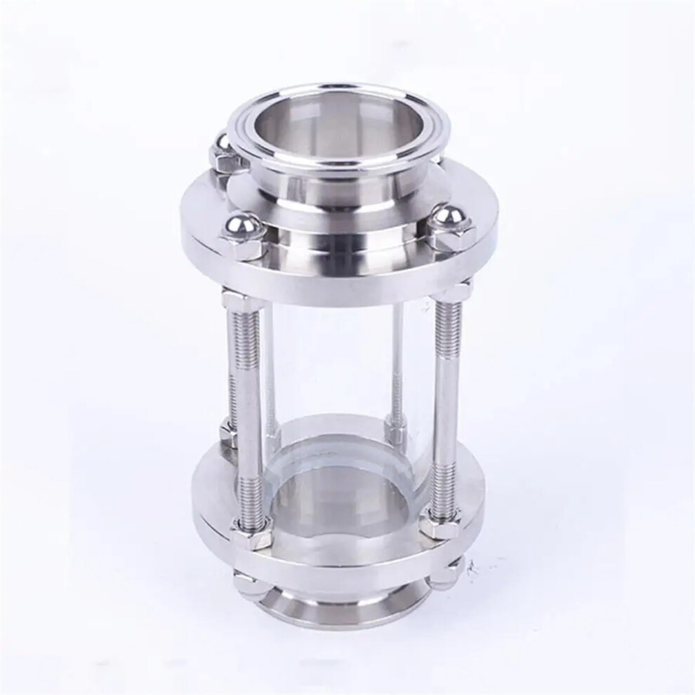 2" Tri Clamp 45Mm Water Flow Sensor For 1-3/4" Pipe Od Sus 304 Stainless Steel Sanitary Sight Glass 6947110034461