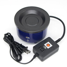 Hair Glue Furnace Adjustable Temperature Hot Melting Pot 200W Aluminum Alloy 140-220 for Hair Extensions