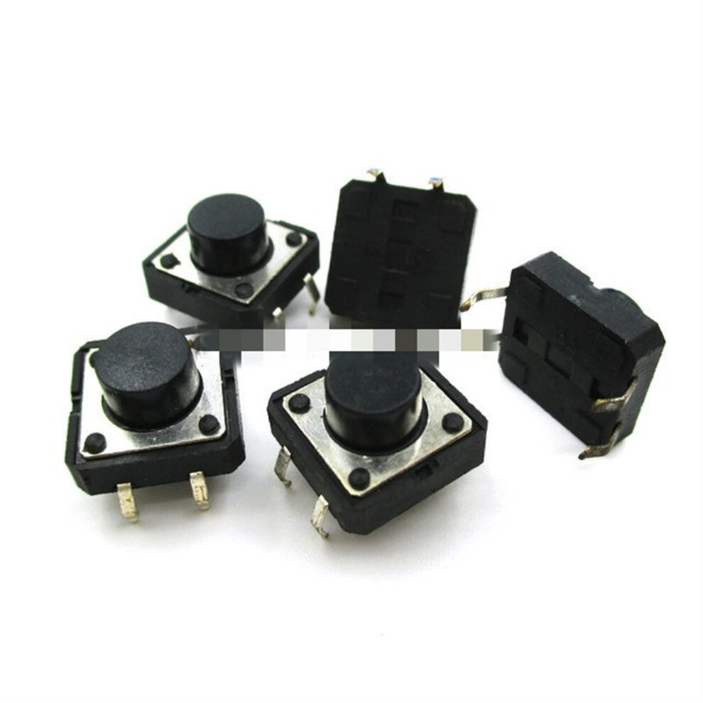 Tact Push Button Switch Micro 12X12x8mm Momentary 20Pcs Tactile Switch For Pcb And Electronics Projects 6482260583419