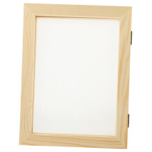 Wooden DIY Frame for Paper Making - Handmade Printing Frame for Kids, Boys and Girls, Art Craft Activity, 8x10 Inch