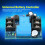 Universal 12V 30A Battery Overdischarge Controller with Alert 7x5cm 9