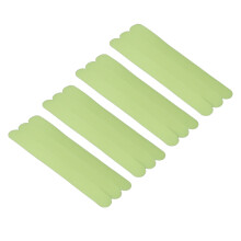 Marcador luminoso para escaleras 12 tiras 20x2 cm verde fosforescente