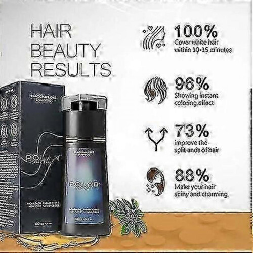 (black)Polar Hair Care Quick Colour Shampoo 2