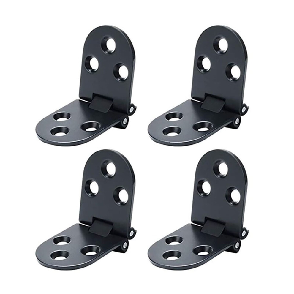 Hinges 4Pcs Set Zinc Alloy Flap Hinges 80X30mm For Sewing Machine, Drawer, Door, Cupboard, Window, Cabinet 6947110034935
