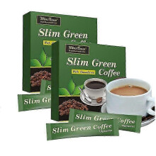 2X 18 Teabags Slim Green Coffee with Ganoderma Control Weight Weight Tea