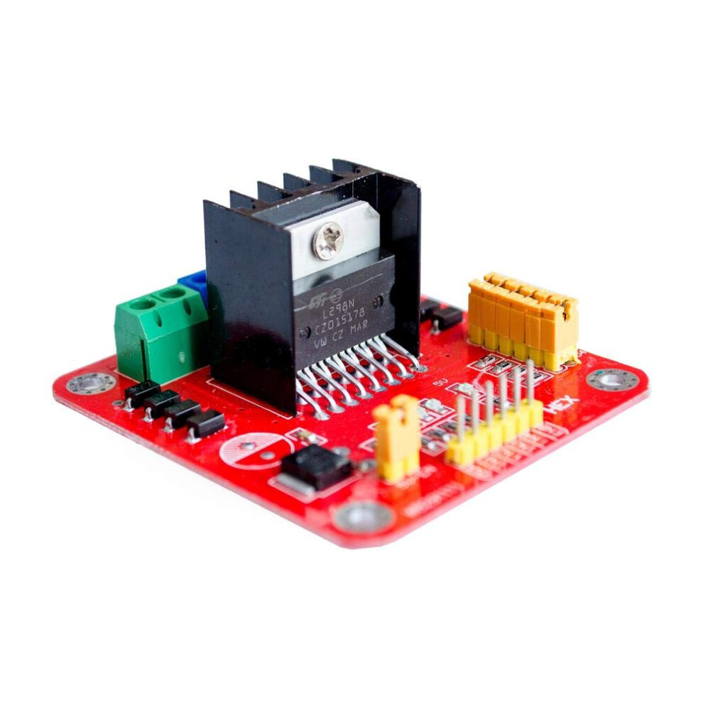 L298n Dual Bridge Motor Driver Module Board 10Pcs Lot For Dc Stepper Control, High Efficiency, Compatible With Arduino 6493810620515