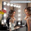 Electric makeup brush cleaner, 2024 new automatic rotating makeup brush cleaner suitable 5