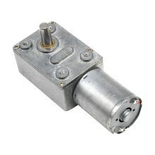 DC Motor Reduction Gear Motor Micro Worm Gearbox Kit 3RPM 100RPM 12V Metal Gear for DIY Projects