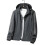 (L,black)M-6XL Large Jacket Coat Men's Hooded Jacket 2