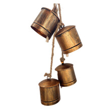 Cowbells for Sporting Events - Metal Ringing Bells for DIY Craft, Hanging Decorations, 4-Inch Size
