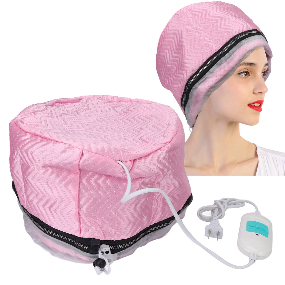 Hair Steamer for Deep Conditioning, Electric Heat Scalp Treatment with 2 Temperature Settings, Portable Home Spa Device
