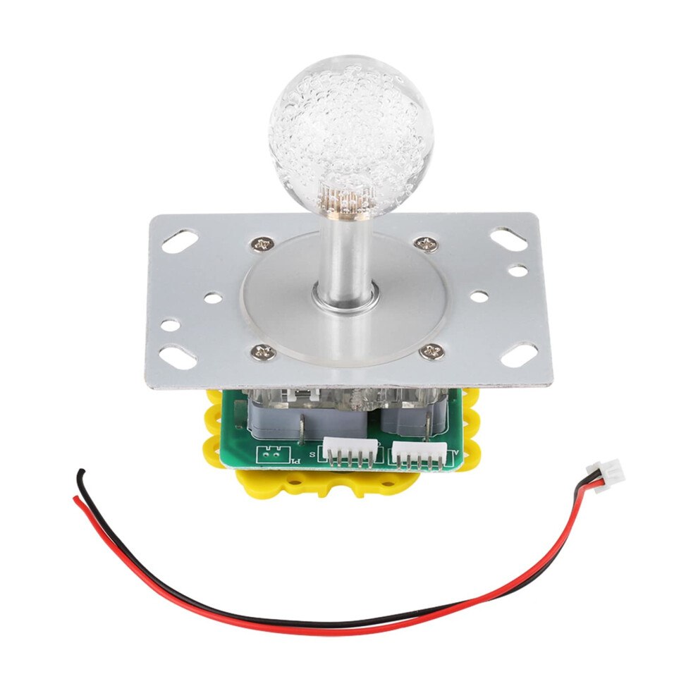 Led Joystick For Fish Game, Colorful Illuminated Joystick Switchable 4 To 8 Way, Compatible With Arcade Systems 6482260584171