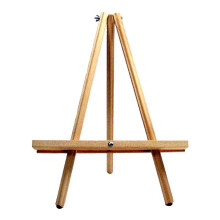 Wooden Table Easel A-Frame, Adjustable Height, Portable Art Display Easel for Painting and Drawing