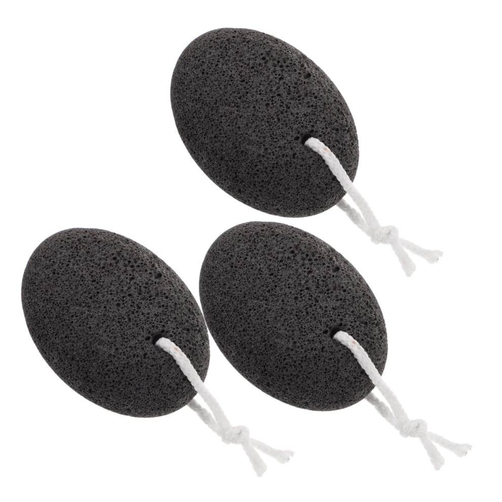 Pumice Stone for Feet 3 Pack Lava Foot File Exfoliating Pedicure Tools for Dead Skin and Corn Removal
