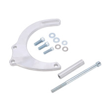 Aluminum Alternator Bracket Kit for Small Block Chevy Water Pump, Passenger Side