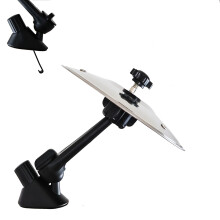 Car Cymbal Air Vent - Mini Drum Crash Cymbal, 14 cm Diameter, Silver, Easy Install Ventilated Drum Percussion Instrument