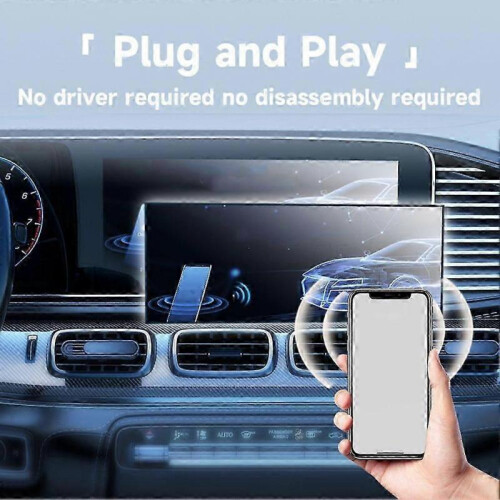 2 In1 Wireless CarPlay Adapter for /Android Mini Size Wired to Wireless CarPlay with Adapter 2