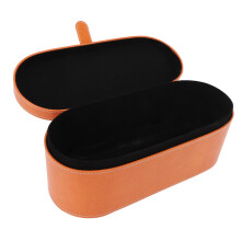 Hair Tool Travel Bag - PU Leather Hair Dryer Carrying Case for Flat Irons, Curling Irons, and Hair Styling Tools