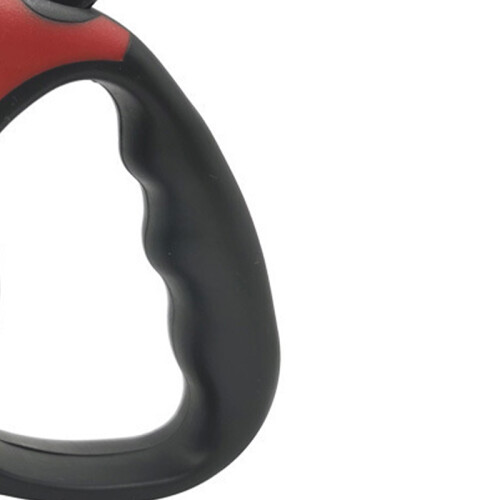 Correa retráctil - Control por botón Rojo 16.4 ft 15 kg 2