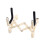 Violin Stand Holder - Adjustable Plastic Foldable Stand for Violin Accessories, Lightweight and Portable Design 1