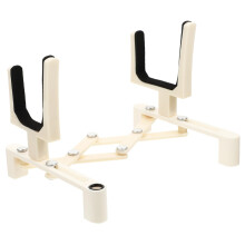Portable Violin Stand Folding Music Stand with Telescopic Design for Violin Storage and Display, Adjustable Height, Lightweight