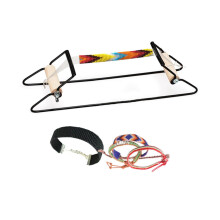 Crafting Tool String Beads Machine for DIY Bead Chains, Adjustable Looms for Weaving Various Styles and Sizes