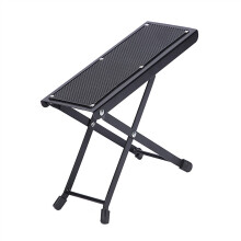 Adjustable Anti-Slip Guitar Foot Stool Folding Footrest for Comfortable Instrument Playing, Portable Design and Durable Material