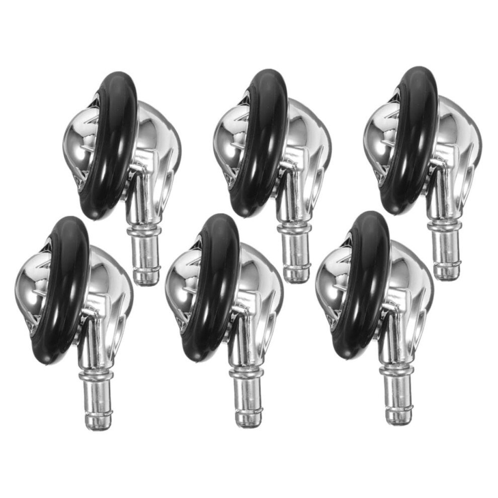 Office Furniture Casters 6pcs Heavy Duty Replacement Wheels for Office Chairs Vintage Design Easy Install 2 Inch Size