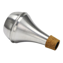 Trumpet Mute with Cork for Easy Install - Durable Noise Reduction Practice Mute for Home Musicians and Sessions