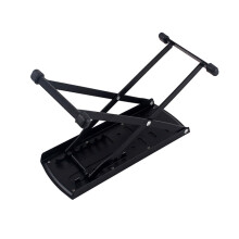 Electric Guitar Rest Footrest Adjustable Height Sturdy Metal Guitarist Footboard for Comfort and Stability