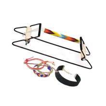 Jewelry Making Bead Loom Stainless Steel DIY Beading Machine for Beginners and Experts, Adjustable Size, Easy to Use