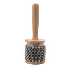 Metal Cabasa Musical Toy for Boys and Girls - Creative Handheld Instrument, Durable Metal Design, Educational Plaything
