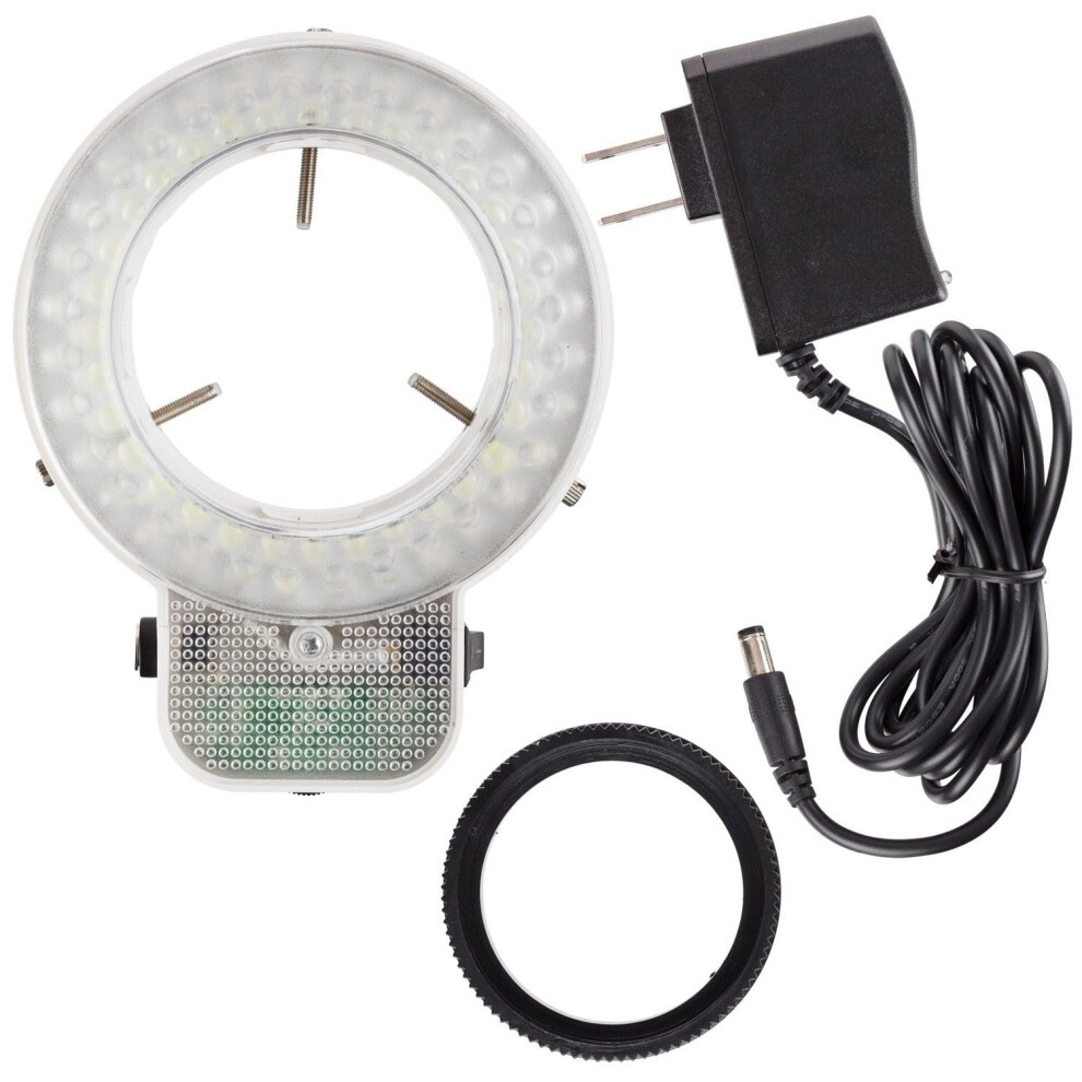 Led-64S 64 Led Microscope Ring With Adjustable Dimmer For Enhanced Illumination And Compatibility With Various Microscopes Light 6947110036816