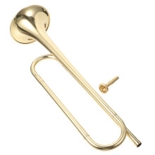 Portable B Flat Trumpet for Boys and Girls, Educational Wind Instrument, Musical Toy for Kids, Lightweight and Durable Design